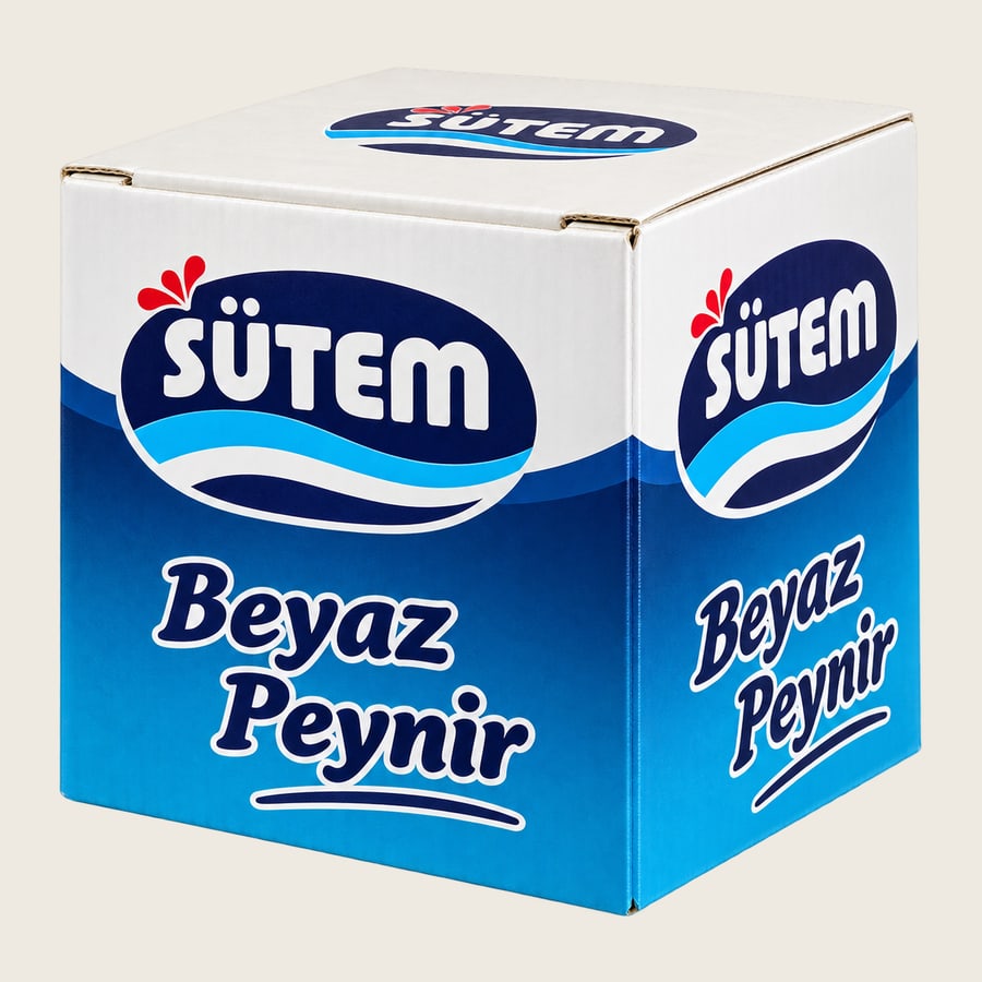 SÜTEM beyaz peynir, 17 kilogramlık koli